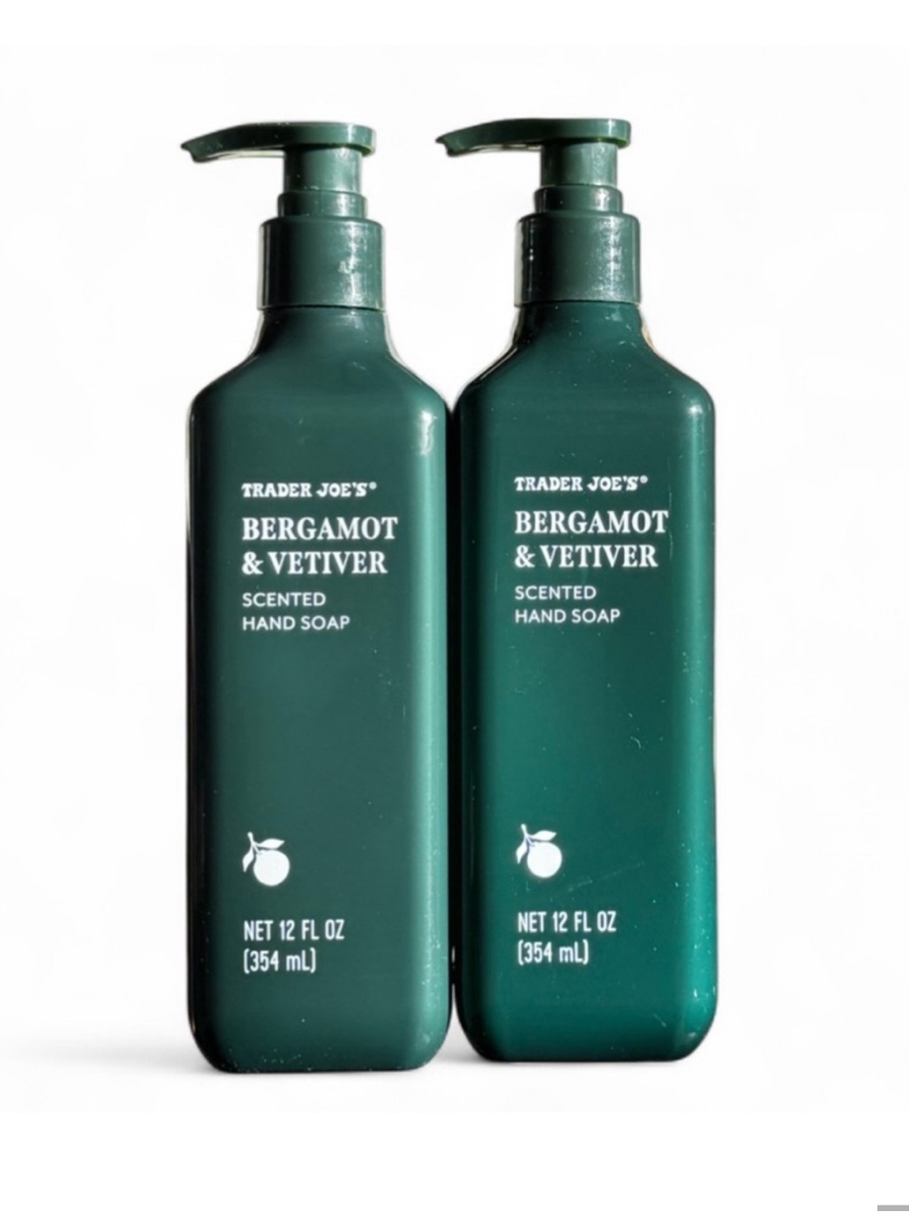 2 Trader Joe’s Bergamot & Vetiver Hand Soaps Bundle of Two NWT Brand New Limited